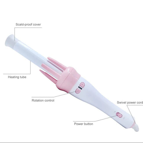 Rosy Handheld Hair Curler